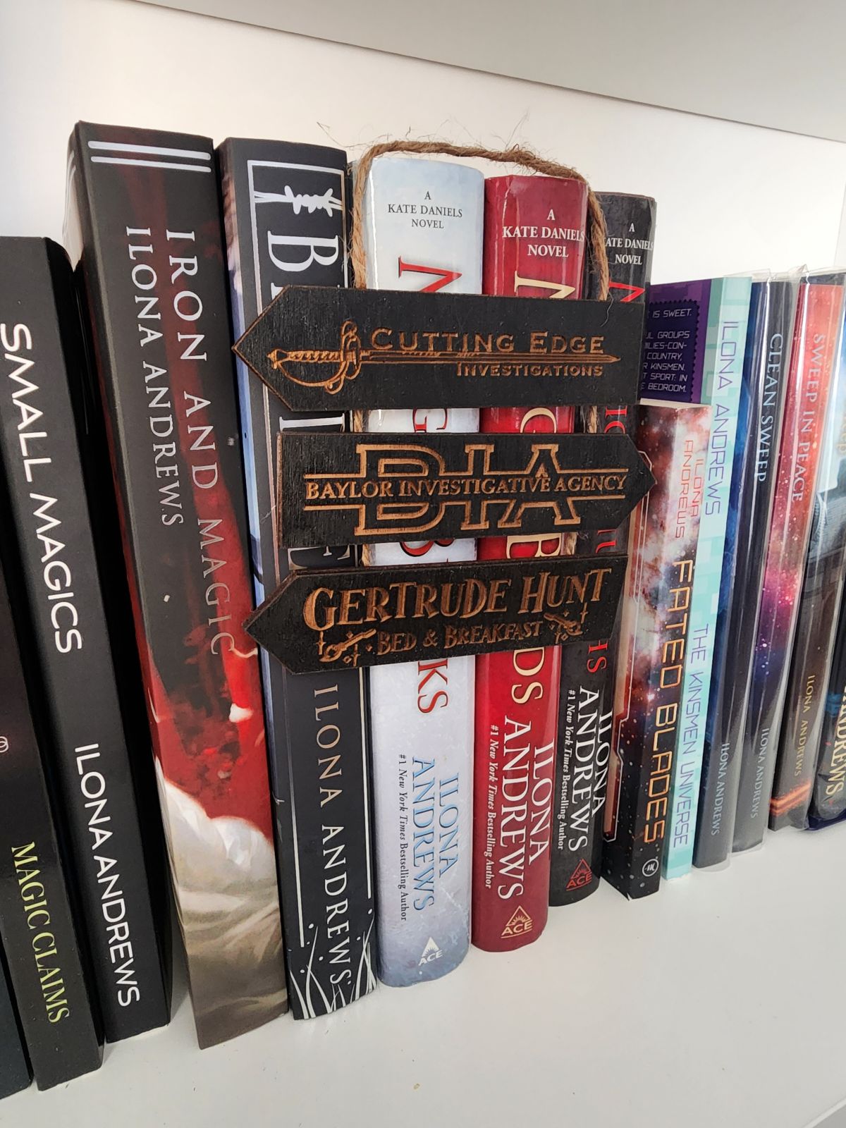 Book Inspired Shelf Signs or Christmas Ornaments