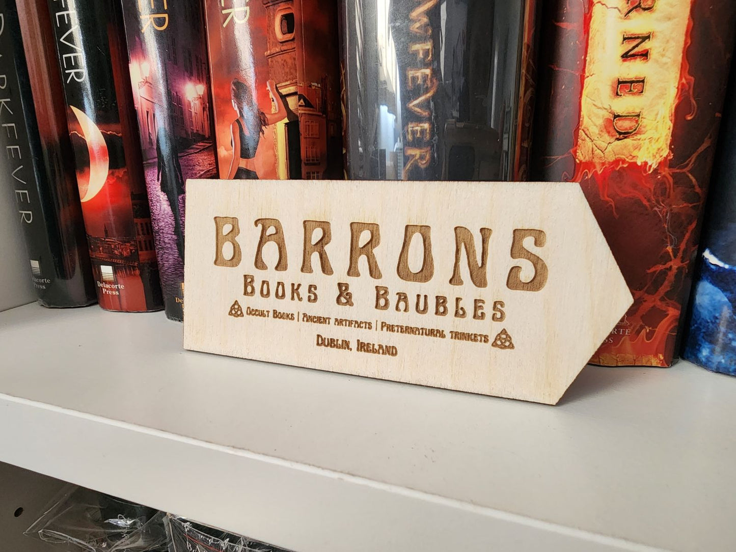 Book Inspired Shelf Signs or Christmas Ornaments