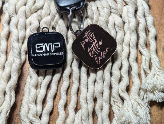 Tap Tag | Tap Share | NFC Enabled Social Sync Keychain | Facebook | Instagram | TikTok | LinkTree | YouTube | Venmo | Shopify | Etsy