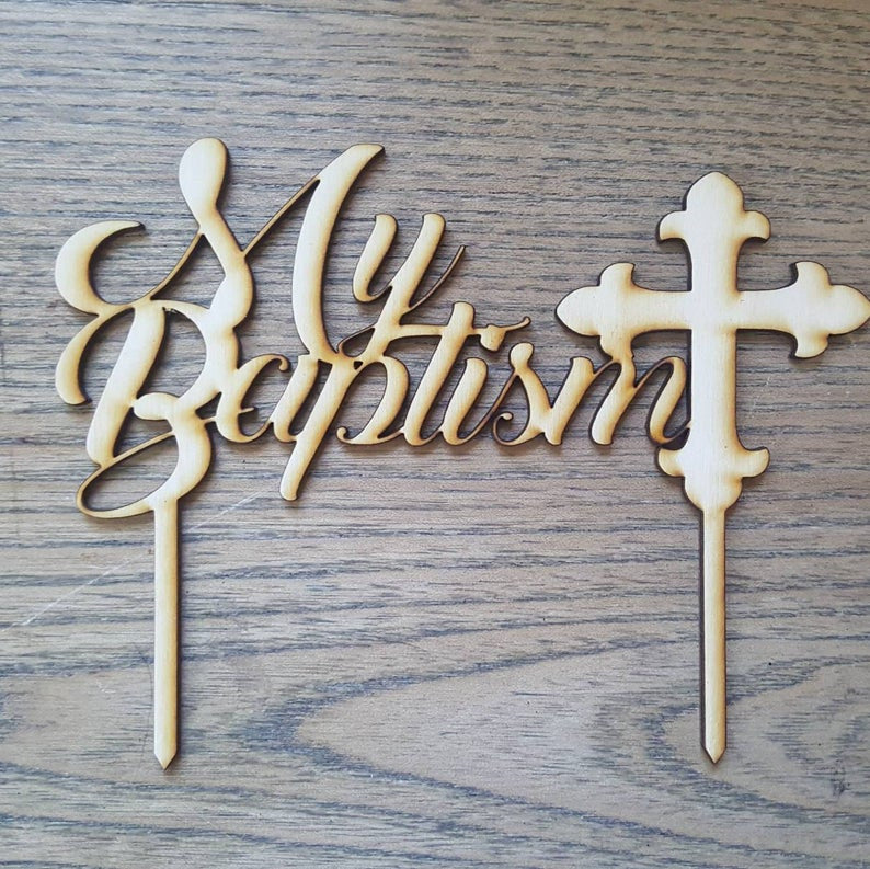 Buy Large Upright Standing Cross. Christening / Baptism Cross Cake Topper  Decoration. Holy Communion Cake Decoration. Online in India - Etsy